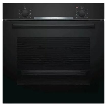 Электрический духовой шкаф Bosch HBA530BB0S черный (объем - 71 л, t -275°)