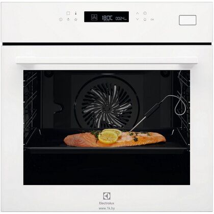 Электрический духовой шкаф Electrolux EOB7S31V белый (объем - 70 л, t -230°)