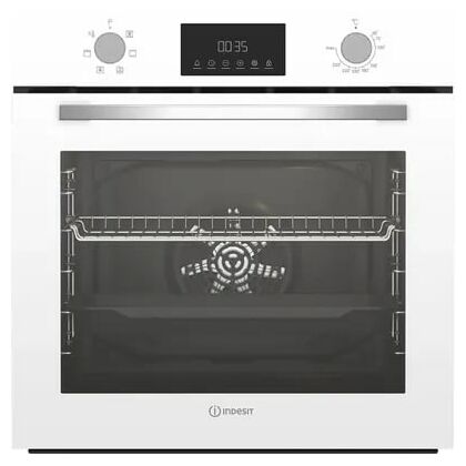 Электрический духовой шкаф Indesit IFE 3644 J WH белый (объем - 72 л, t -280°)