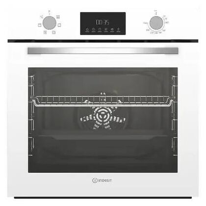 Электрический духовой шкаф Indesit IFE 3644 WH белый (объем - 72 л, t -280°)
