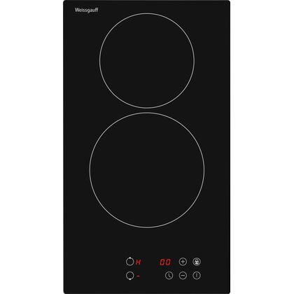 Электрическая варочная панель Weissgauff HV 32 BA черный (конфорок - 2 шт, панель - стеклокерамика)