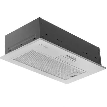 Вытяжка встраиваемая Lex GS Bloc LIGHT 600 белый (500 м³/ ч, управление - кнопки, размер - 52.5x13.8x29.1 см)