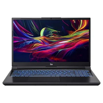 Ноутбук iRU 15,6"/ Intel i5-12500H (2.5GHz до 4.5GHz)/ 32Гб/ SSD 512Гб/ GeForce RTX 3060 6Gb (1920x1080) IPS/ No ODD/ DOS/ Черный 15ALC (1990841)