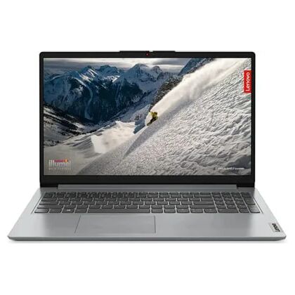 Ноутбук Lenovo 15,6"/ AMD Ryzen3 7320U (2.4GHz до 4.1GHz)/ 8Гб/ SSD 512Гб/ AMD Radeon 610M (1920x1080) TN/ No ODD/ Без ОС/ Серый 15AMN7 (82VG00MSUE)