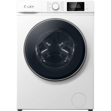 Стиральная машина фронтальная Lex LWM12012WID белый, 12 кг, инвертор - да, глубина - 61 см, отжим - 1200 об/ мин