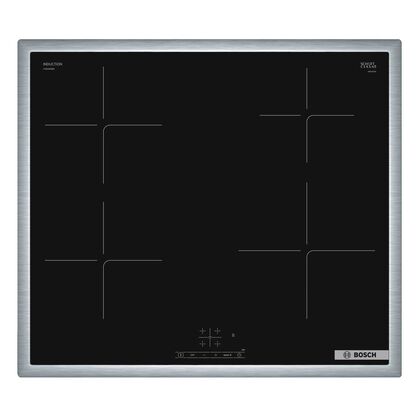 Индукционная варочная панель Bosch PUE64KBB5E черный (конфорок - 4 шт, панель - стеклокерамика, 56x49 см)