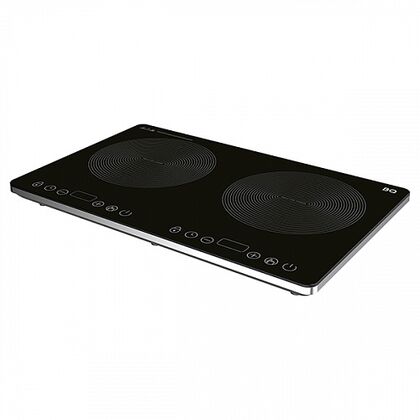 Плита индукционная BQ HP105W черный (3500 Вт, количество конфорок - 2, сенсор)