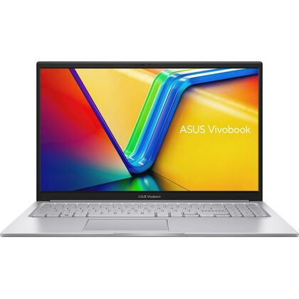 Ноутбук Asus 15,6"/ Intel i5-120U (1.4GHz до 5GHz)/ 16Гб/ SSD 512Гб/ Intel UHD Graphics (1920x1080) IPS/ No ODD/ Без ОС/ Серебристый X1504VA-BQ895 (90NB13Y2-