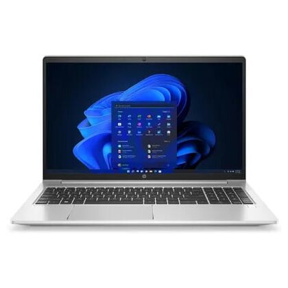 Ноутбук HP 15,6"/ Intel i5-1235U (1.3GHz до 4.4GHz)/ 8Гб/ SSD 256Гб/ Intel Iris Xe Graphics (1366x768) TN/ No ODD/ Win 10 Pro/ Серебристый 450 G9 (979K2E8R)