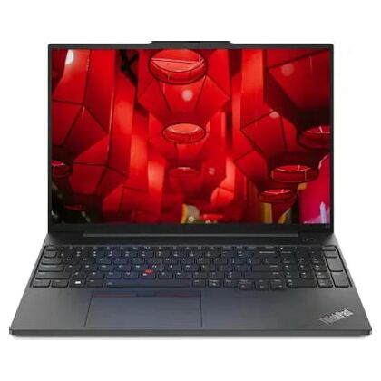 Ноутбук Lenovo 16,0"/ Intel i5-1335U (1.3GHz до 4.6GHz)/ 8Гб/ SSD 512Гб/ Intel UHD Graphics (1920x1200) IPS/ No ODD/ Без ОС/ Черный ThinkPad E16 (21JN009KRT)