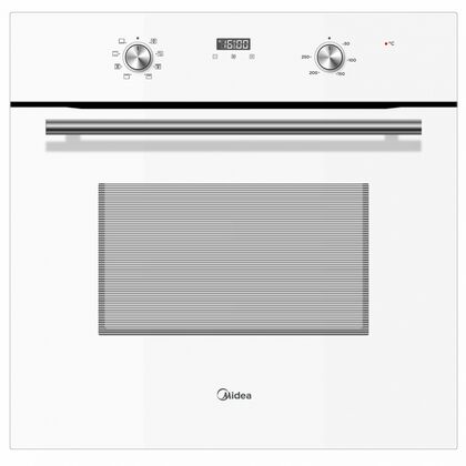 Электрический духовой шкаф Midea MO57103GW белый (объем - 70 л, t -250°)