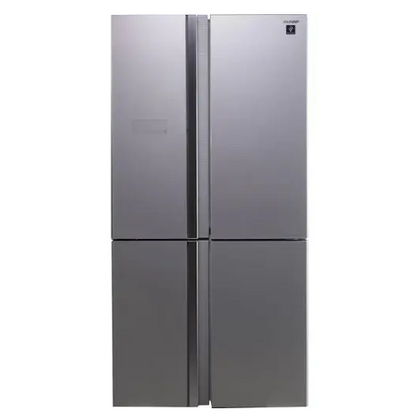 Холодильник Sharp SJFS97VSL, серебристый, No Frost, высота - 183 см, ширина - 89.2, дисплей да, нулевая зона да, A