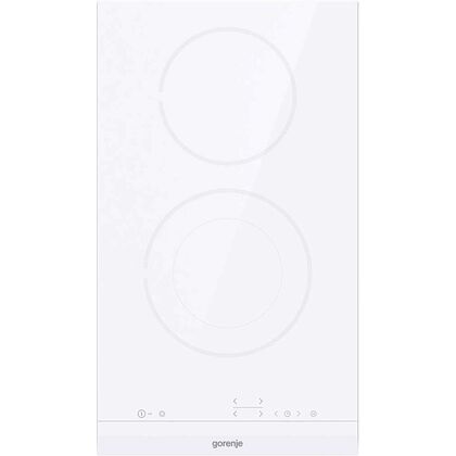 Электрическая варочная панель Gorenje ECT322WCSC белый (конфорок - 2 шт, панель - стеклокерамика, 30х52 см)