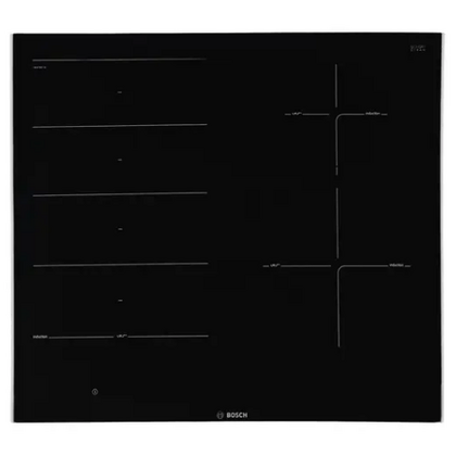 Индукционная варочная панель Bosch PXE675DC1E черный (конфорок - 4 шт, панель - стеклокерамика, 60х52 см)