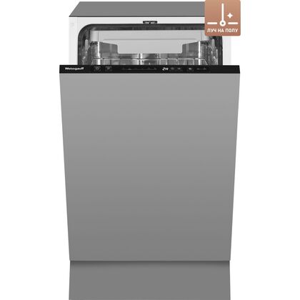 Посудомоечная машина встраиваемая Weissgauff BDW 4536 D Info Led узкая , вместимость - 10 комплектов, расход воды - 9 л)
