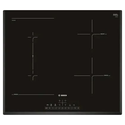 Индукционная варочная панель Bosch PVS611FB5E черный (конфорок - 4 шт, панель - стеклокерамика, 59.2х52.2 см)
