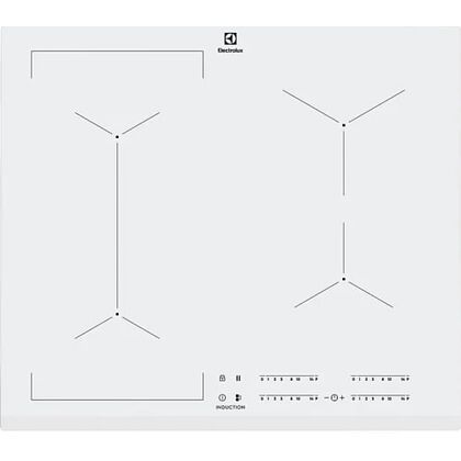 Индукционная варочная панель Electrolux EIV63440BW белый (конфорок - 4 шт, панель - стеклокерамика, 56x49 см)