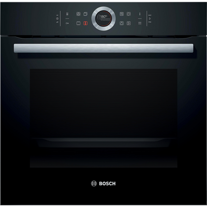 Электрический духовой шкаф Bosch HBG675BB1 черный (объем - 71 л, t -300°)