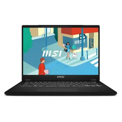 Ноутбук MSI 14,0"/ Intel i5-13420H (2.1GHz до 4.6GHz)/ 16Гб/ SSD 512Гб/ Intel Iris Xe Graphics (1920x1200) IPS/ No ODD/ Win 11 Pro/ Черный D13MG-090RU (9S7-1