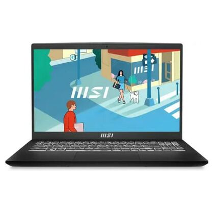 Ноутбук MSI 15,6"/ Intel i5-13420H (2.1GHz до 4.6GHz)/ 16Гб/ SSD 512Гб/ Intel Iris Xe Graphics (1920x1080) IPS/ No ODD/ DOS/ Черный B13M-096XRU (9S7-15H411-0