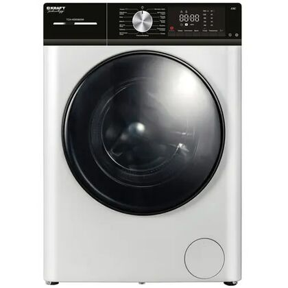 Стиральная машина Kraft TCH-HD8586SW белый, 8 кг, дисплей -да, глубина - 43 см, отжим - 1400 об/ мин