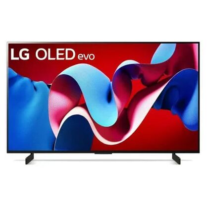 Телевизор 42" LG OLED42C4RLA.ARUB OLED, Smart TV, 4K Ultra HD, 120 Гц, T/ T2/ C/ S2, HDMI х4, USB х3, звук 2х10 Вт, чёрный