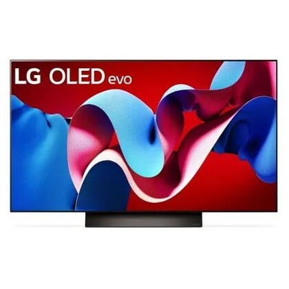 Телевизор 48" LG OLED48C4RLA.ARUB OLED, Smart TV, 4K Ultra HD, 120 Гц, T/ T2/ C/ S2, HDMI х4, USB х3, звук 2х10 Вт, темно серый