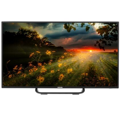 Телевизор 40" Asano 40LF1110T Full HD, 60 Гц, T/ T2/ C/ S/ S2, HDMI х3, USB х2, звук 2х7 Вт, чёрный