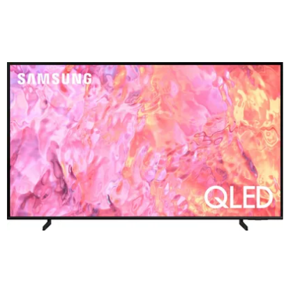 Телевизор 75" Samsung QE75Q60CAUXRU QLED, Smart TV, 4K Ultra HD, 60 Гц, Универсальный, HDMI х3, USB х2,  чёрный