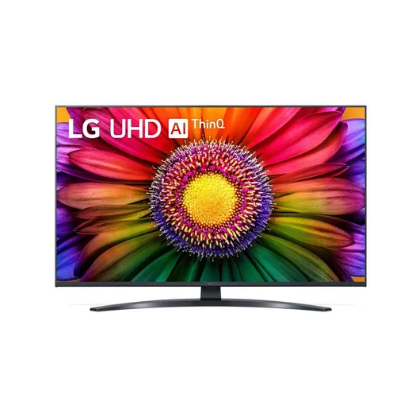 Телевизор 43" LG 43UR81009LK.ARUB LED, Smart TV, 4K Ultra HD, 60 Гц, T/ T2/ C/ S/ S2, HDMI х3, USB х2, звук 2х10 Вт, чёрный