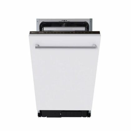 Посудомоечная машина встраиваемая Midea MID45S440i черная (узкая , вместимость - 10 комплектов, расход воды - 9 л)