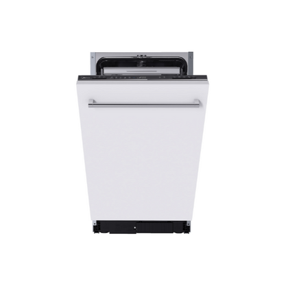 Посудомоечная машина встраиваемая Midea MID45S340i белая (узкая , вместимость - 10 комплектов, расход воды - 9 л)