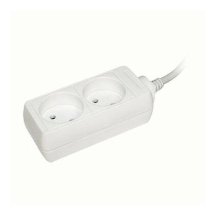 Удлинитель У02 2 места 2P+PE/ 3 метра 3х1мм2 16А/ 250 IEK, IEK (WYP10-16-02-03-Z-N)