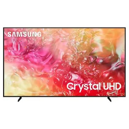 Телевизор 43" Samsung UE43DU7100UXRU Smart TV, 4K Ultra HD, 60 Гц, HDMI х3, USB х1, чёрный