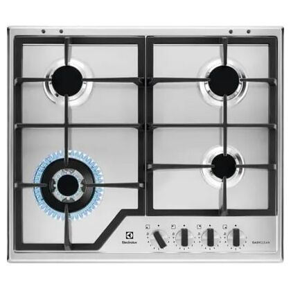 Газовая варочная панель Electrolux KGS64362XX серебристый (конфорок - 4 шт, )