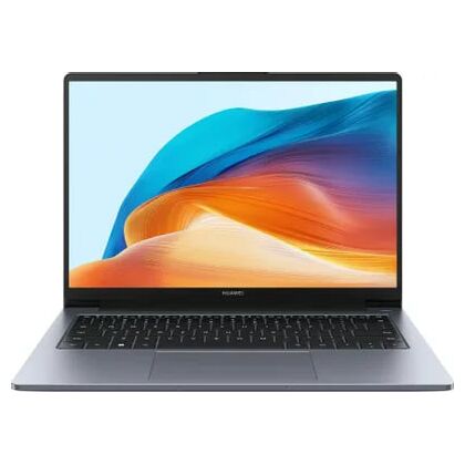 Ноутбук Huawei 14,0"/ Intel i5-12450H (2.0GHz до 4.4GHz)/ 8Гб/ SSD 512Гб/ Intel UHD Graphics (1920x1080) IPS/ No ODD/ Без ОС/ Серый D 14 MDF-X (53013XFQ)