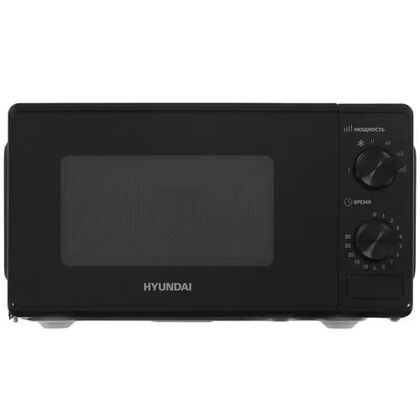 Микроволновая печь соло Hyundai HYM-M2045 черный (700 Вт, объем - 20 л, управление: механическое)