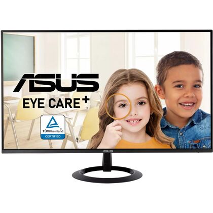 Монитор 23.8" Asus VZ24EHF черный (IPS, 1920х1080, 100 Гц, 1 ms, 250 cd/ m2, 1300:1, HDMIх1)