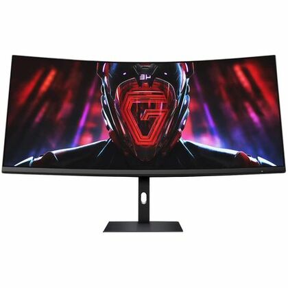 Монитор 34" Xiaomi G34WQ черный (VA, 3440х1440, 180 Гц, 1 ms, 350 cd/ m2, 3000:1, DPх1, HDMIх2)