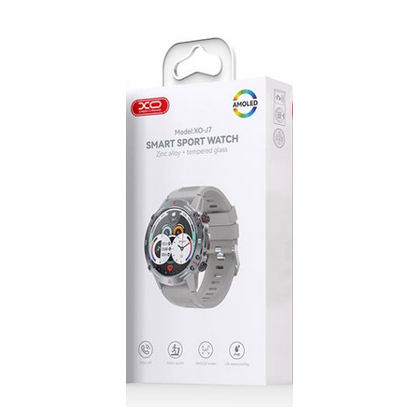 Умные часы -XO- J7 AMOLED 48 mm Серый 410 mAh.