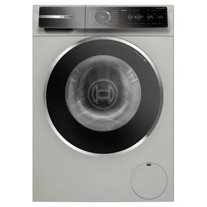 Стиральная машина фронт. Bosch WGB2560XME нержавеющая сталь, 10 кг, инвертор, дисплей -да, глубина - 59 см, отжим - 1600 об/ мин