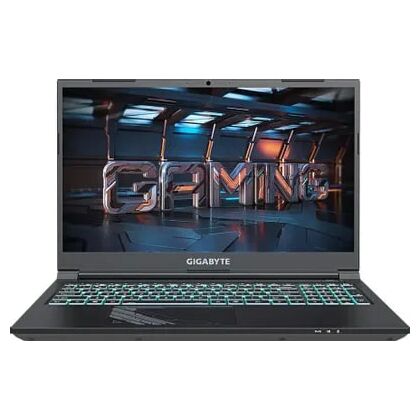 Ноутбук Gigabyte 15,6"/ Intel i7-13620H (2.4GHz до 4.9GHz)/ 16Гб/ SSD 512Гб/ GeForce RTX 4050 6Gb (1920x1080) IPS/ No ODD/ DOS/ Черный G5 (MF5-H2KZ353SD)