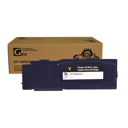 Картридж Xerox 106R02235 Yellow GalaPrint 6000стр. (Phaser 6600/ WC 6605)