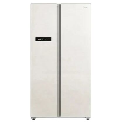 Холодильник Side by Side Midea MDRS791MIE33, бежевый, No Frost, высота - 178, ширина - 91, дисплей есть, A++