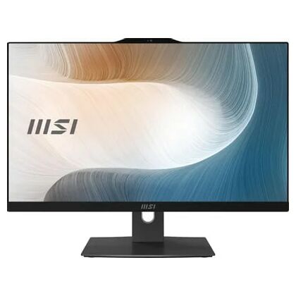 Моноблок MSI Modern AM242P 1M-1032XRU, 23.8", Intel Core 3 100U, 8ГБ, 512ГБ SSD, Intel Graphics, noOS, черный (9S6-AE0721-1032)