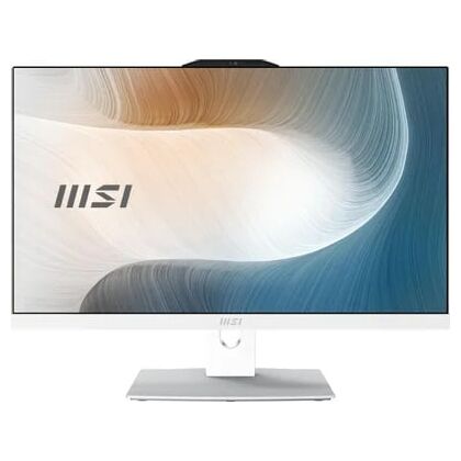 Моноблок MSI Modern AM272P 1M-676XRU, 27", Intel Core 3 100U, 16ГБ, 512ГБ SSD, Intel Graphics, noOS, белый (9S6-AF8232-676)