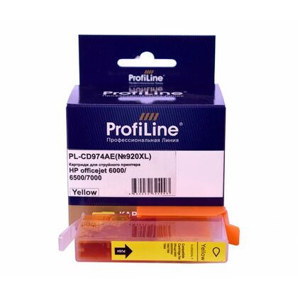 Картридж HP PL-CD974AE №920XL (officejet 6000/ 6500/ 7000) Yellow ProfiLine