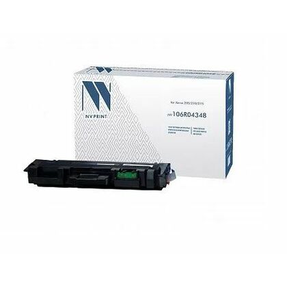 Картридж Xerox 106R04348 NV Print 3000стр. (205/ 210/ 215)