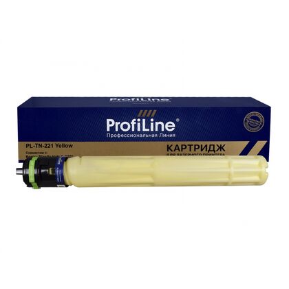 Картридж Konica Minolta TN-221 Yellow Profiline 21000стр. (Bizhub C227/ C287)