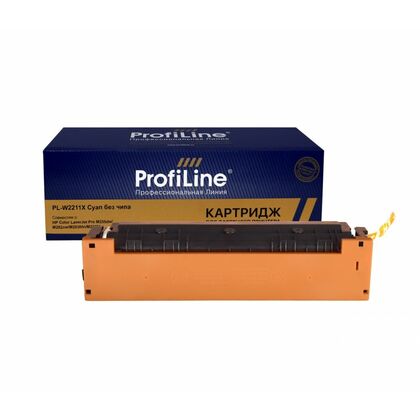 Картридж HP CLJ W2211X (№207X) Cyan Profiline 2450стр. (Pro M255dw/ M282nw/ M283fdn/ M283fdw) без чипа